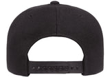 Black / Camo Flat Bill Snapback Cap - It’s A Dry Heat