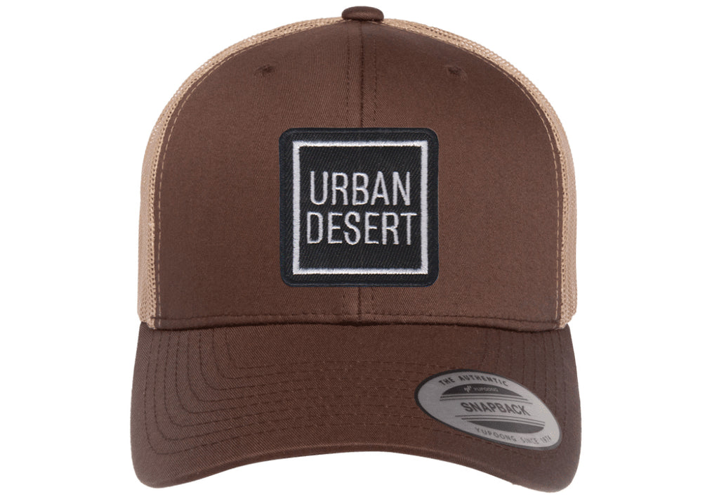 Urban – Logo Brown Brands Trucker - / UD Cap Six-Panel Khaki Retro Desert